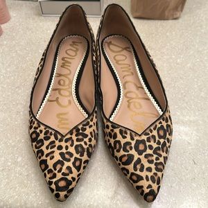 Sam Edelman Leopard Print Flats Size 10